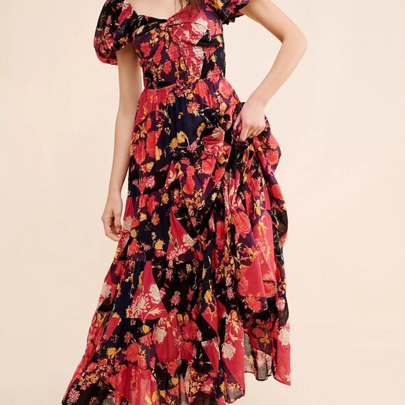 Free People Sundrenched Maxi Dress - Picture 1 of 9